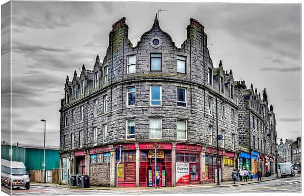 Sinclair Road & Victoria Road   Canvas Print by Valerie Paterson