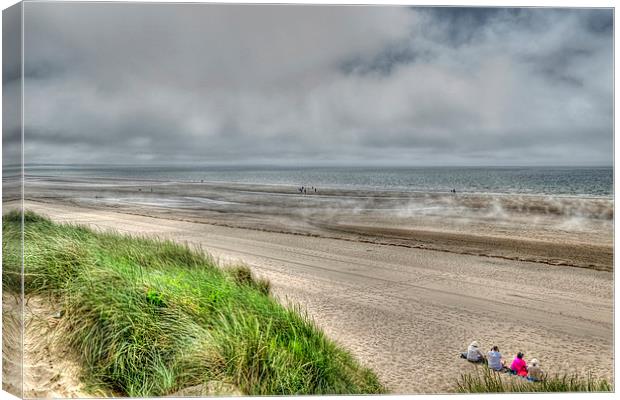 Waiting on Sunshine  Canvas Print by Valerie Paterson