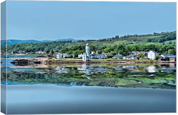 Toward Point Lighthouse Canvas Print by Valerie Paterson