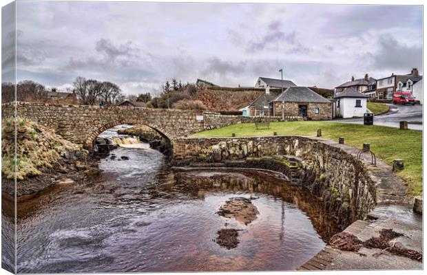 Blackwaterfoot Arran Canvas Print by Valerie Paterson