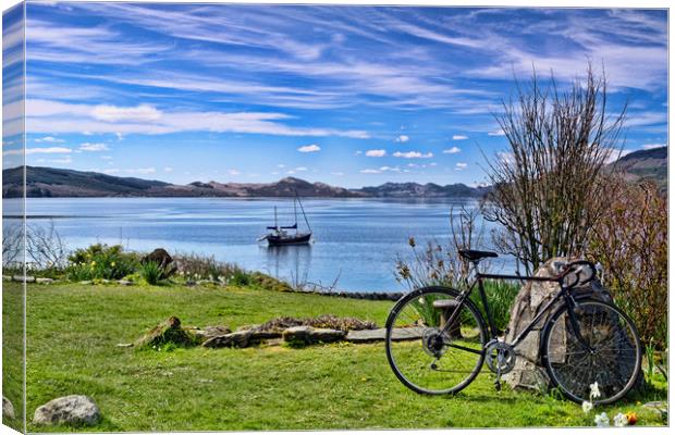 Loch Fyne Canvas Print by Valerie Paterson