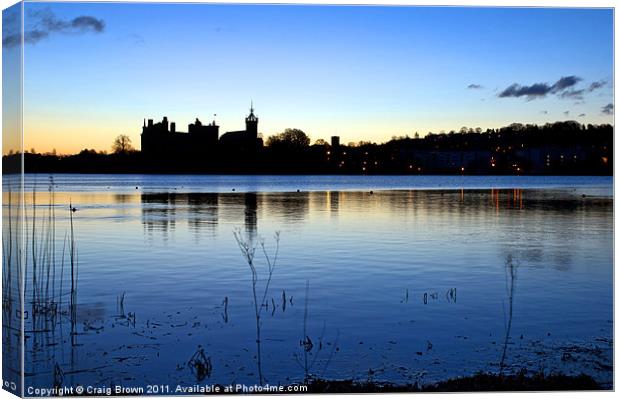 Linlithgow Palace Scotland Canvas Print by Craig Brown