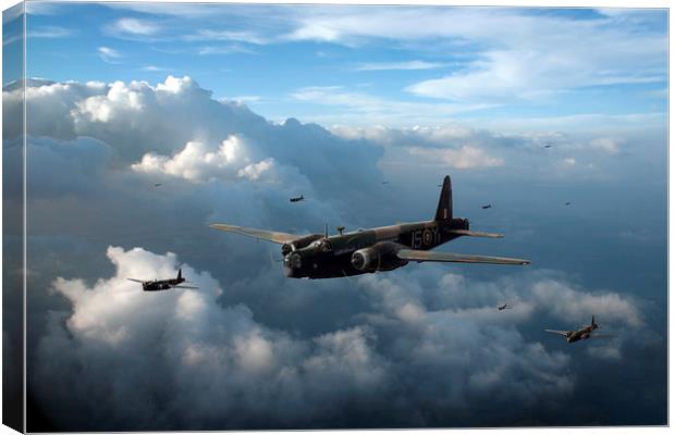 Vickers Wellingtons Canvas Print by Gary Eason