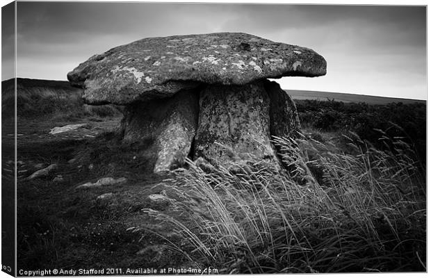 Chun Quoit Canvas Print by Andy Stafford
