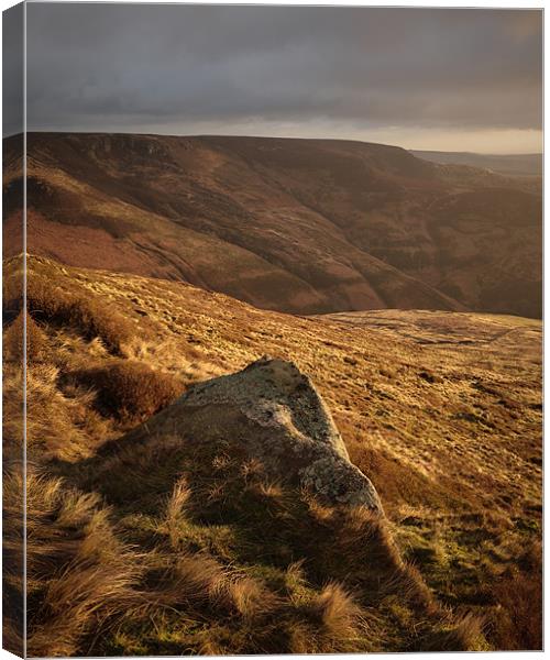 Edale Sunrise Canvas Print by Andy Stafford