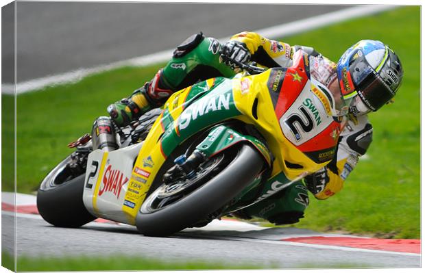 James Ellison - Swan Honda - 2010 Canvas Print by SEAN RAMSELL