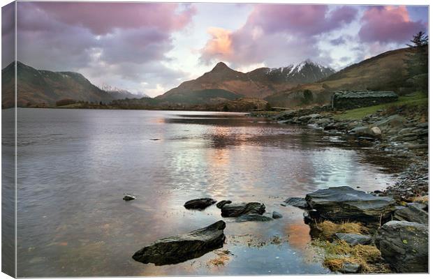 Pap of Glencoe and Loch Leven Canvas Print by Neil Young