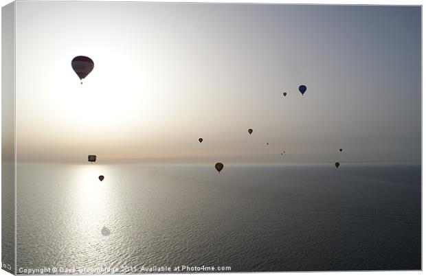 Floating to France Canvas Print by Dave Groombidge