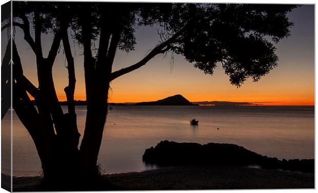 Coromandel Sunset Canvas Print by Creative Photography Wales