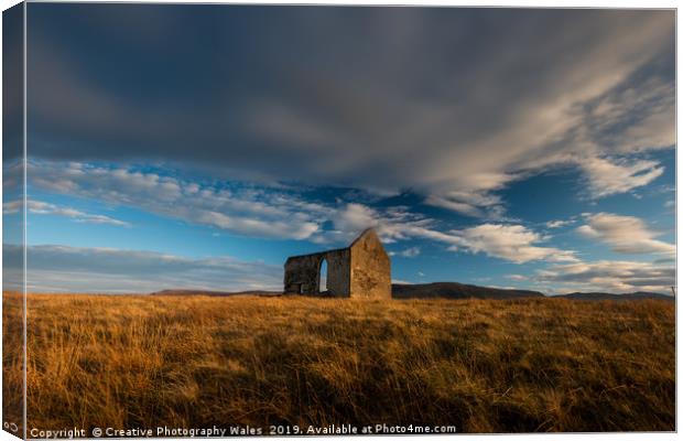 Kilmuir Church Landscape on Isle of Skye Canvas Print by Creative Photography Wales