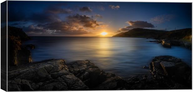 Torr Head on the The Causeway Coast in County Antr Canvas Print by Creative Photography Wales