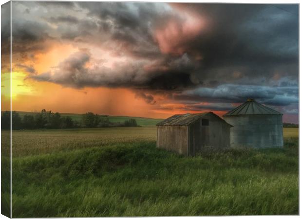 Approaching Storm Canvas Print by Scott Simpson