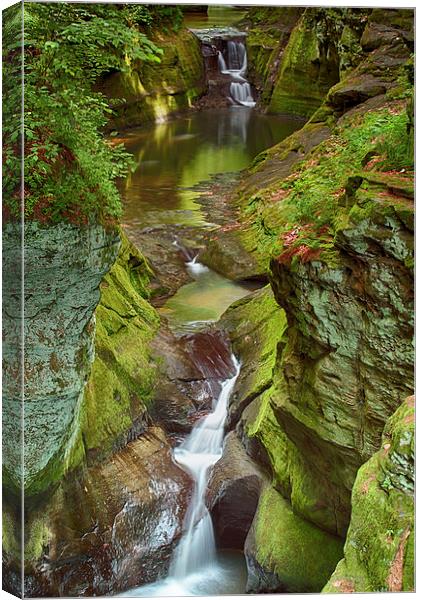  Scenic Pool at Pewits Nest Canvas Print by Jonah Anderson Photography
