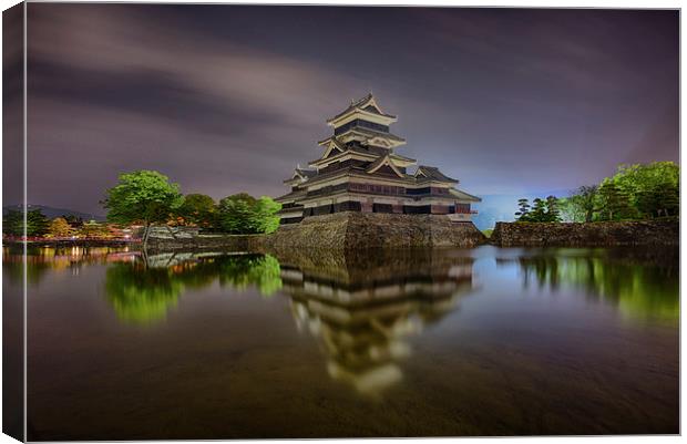  Matsumoto Castle Canvas Print by Jonah Anderson Photography