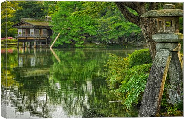 Japanese Teahouse  Canvas Print by Jonah Anderson Photography