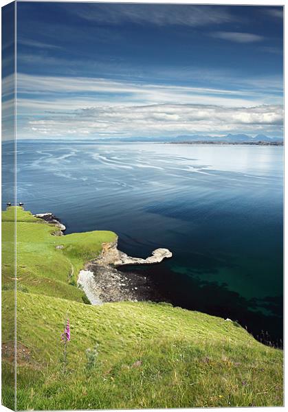 Isle of Skye seascape Canvas Print by Grant Glendinning