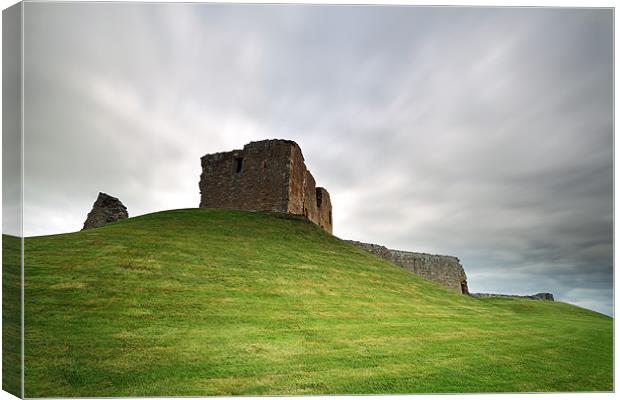 Duffus Castle Canvas Print by Grant Glendinning