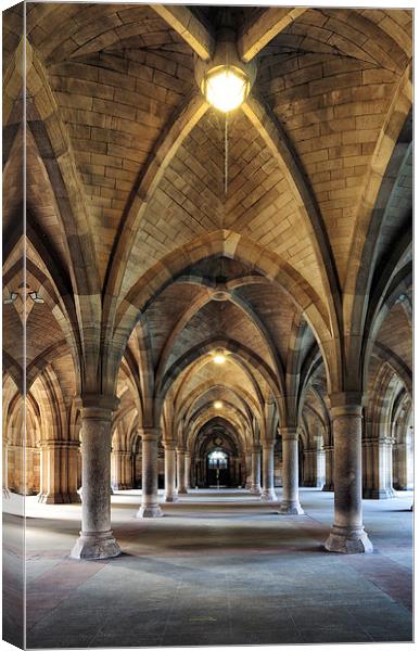 Cloisters Canvas Print by Grant Glendinning