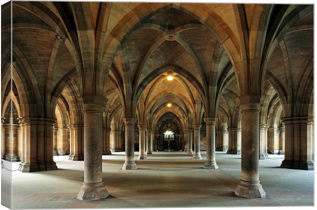 Cloisters Canvas Print by Grant Glendinning