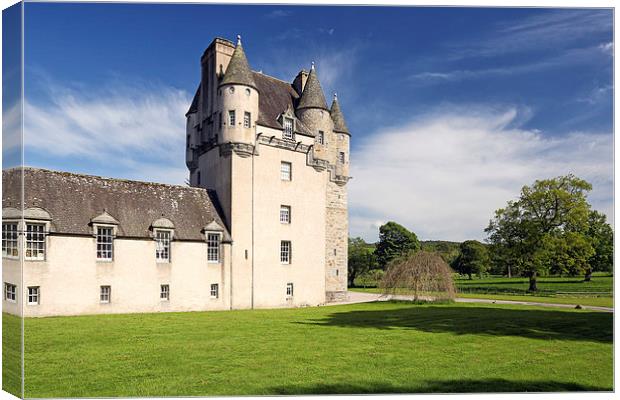 Castle Fraser Canvas Print by Grant Glendinning