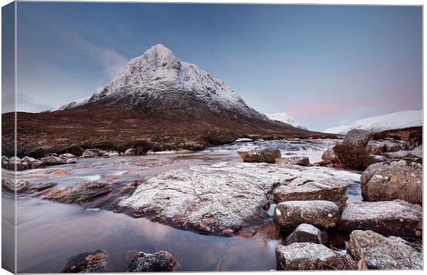 Glencoe Mountain Sunrise Canvas Print by Grant Glendinning