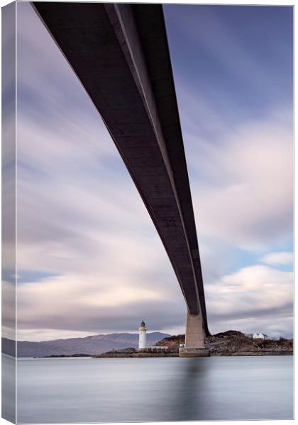 Neath the Skye Bridge Canvas Print by Grant Glendinning