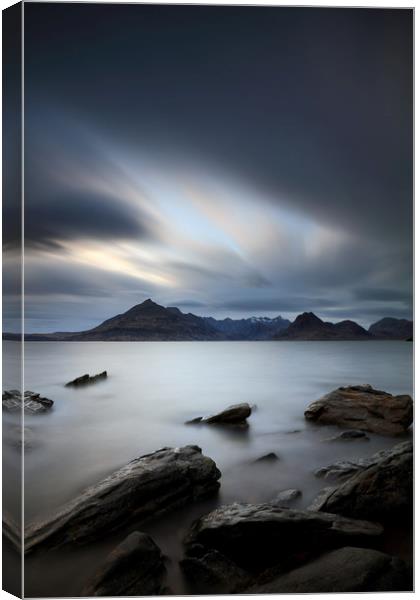 Elgol Portrait Canvas Print by Grant Glendinning