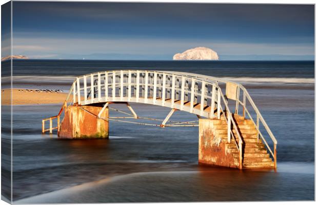 Belhaven Stairs Canvas Print by Grant Glendinning