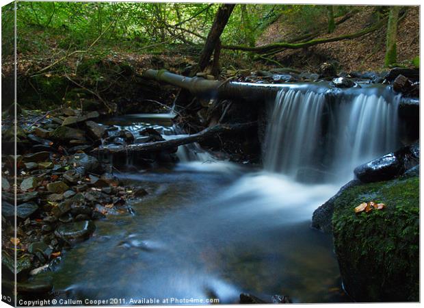 Waterfalls Canvas Print by Callum Cooper