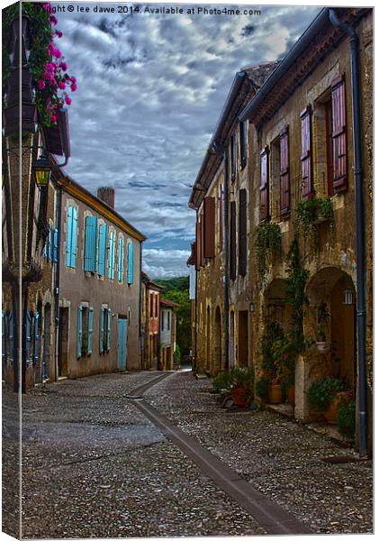 Empty Streets Canvas Print by Images of Devon