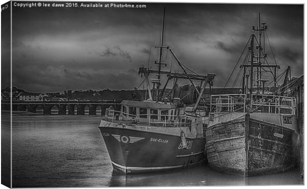  Time and Tide Canvas Print by Images of Devon