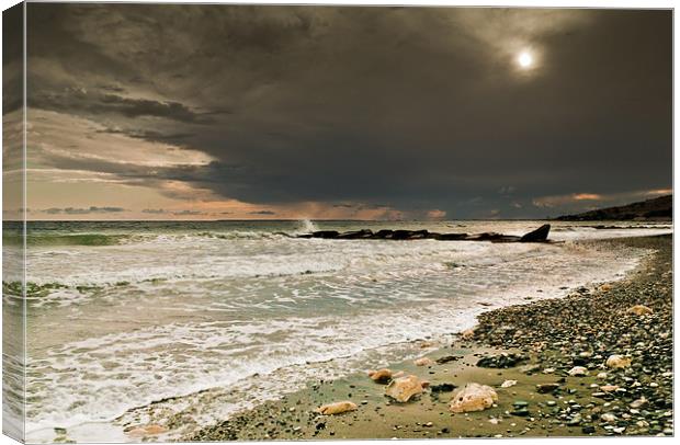 Cyprus Storm Canvas Print by Ian Collins