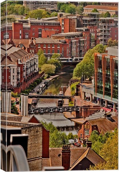 Birmingham Canal Navigation  Canvas Print by Jack Jacovou Travellingjour