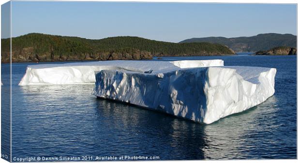 Iceberg Canvas Print by Dennis Smeaton