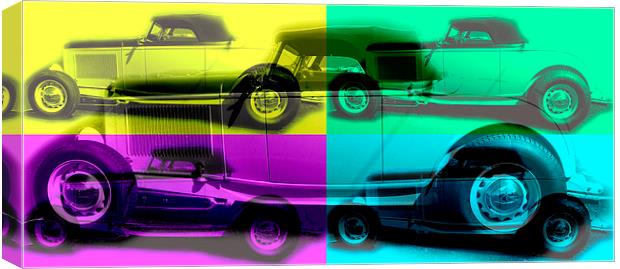FIVE IMAGE COUPE Canvas Print by Robert Happersberg
