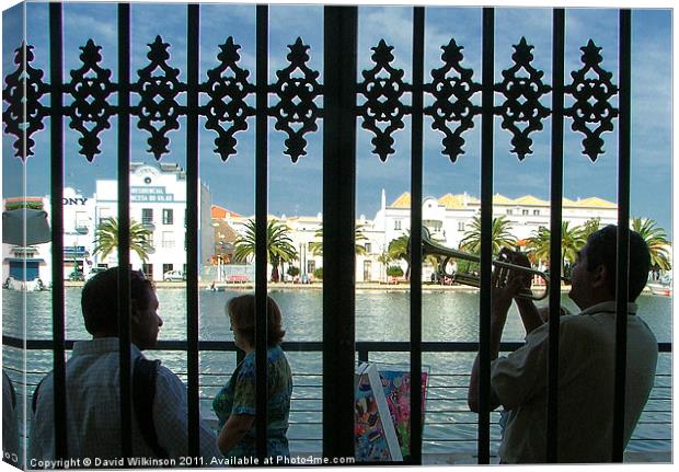 Tavira Algarve Portugal Canvas Print by Dave Wilkinson North Devon Ph