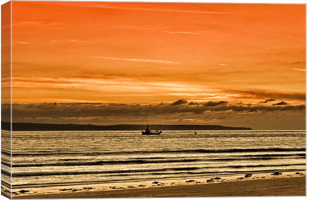 Taw Torridge Estuary Canvas Print by Dave Wilkinson North Devon Ph