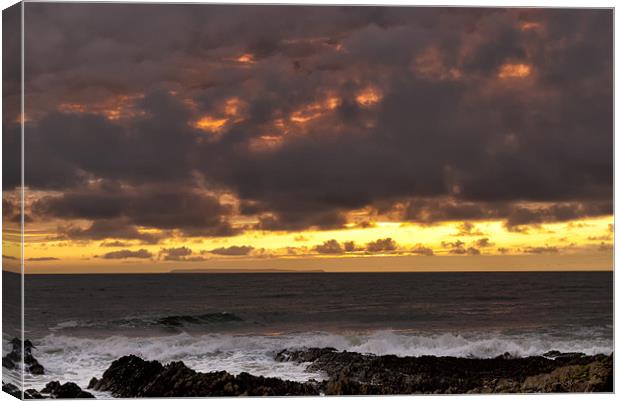 Lundy Island Canvas Print by Dave Wilkinson North Devon Ph