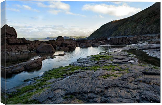 Bucks Mill Canvas Print by Dave Wilkinson North Devon Ph