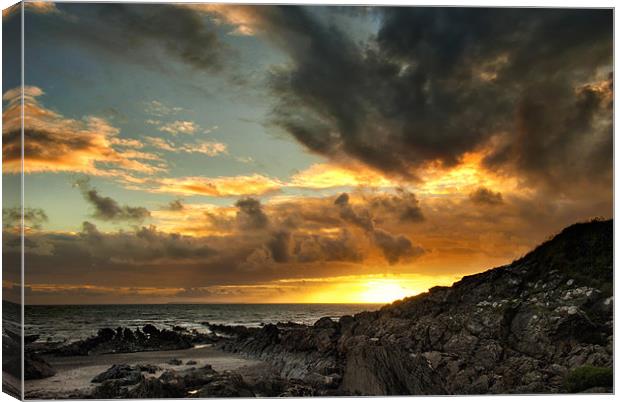 Croyde Bay Canvas Print by Dave Wilkinson North Devon Ph