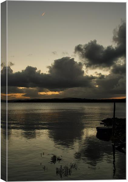 River Taw sunrise Canvas Print by Dave Wilkinson North Devon Ph