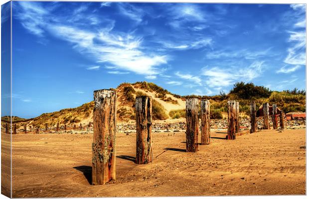 Taw Torridge Estuary Canvas Print by Dave Wilkinson North Devon Ph