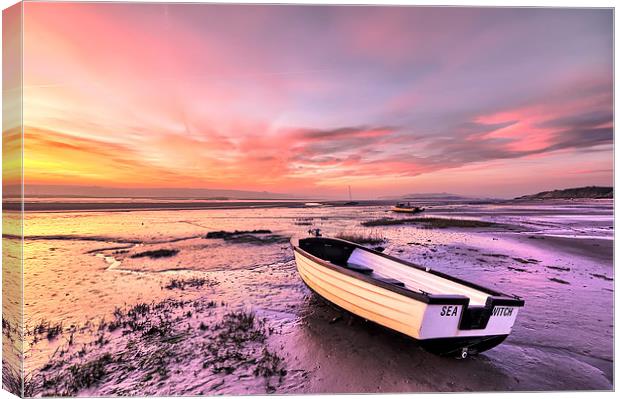 Broadsands, Crow Point Canvas Print by Dave Wilkinson North Devon Ph