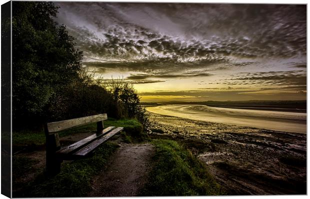 Waiting for the sun. Canvas Print by Dave Wilkinson North Devon Ph