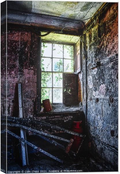 The old window Canvas Print by Colin Chipp
