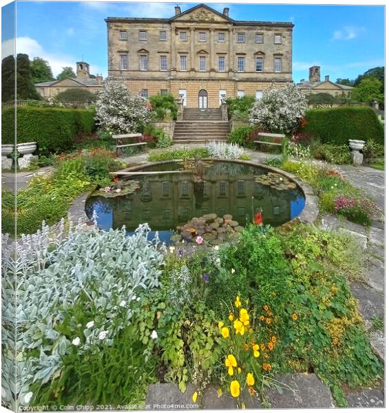 Howick Hall Canvas Print by Colin Chipp