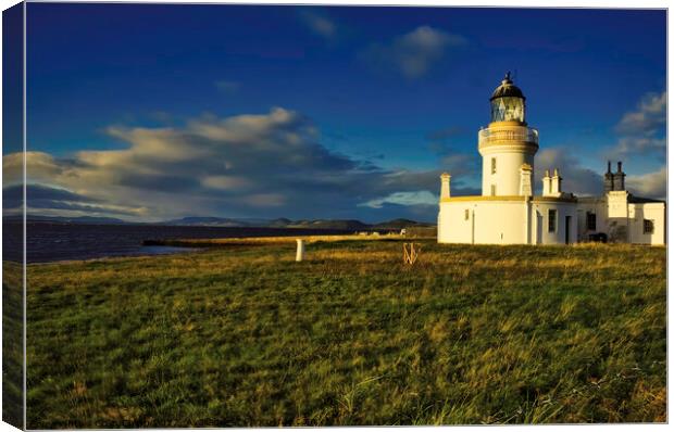 Chanonry Point lighthouse Canvas Print by Colin Chipp