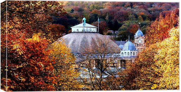 Buxton in Autumn Canvas Print by Colin Chipp
