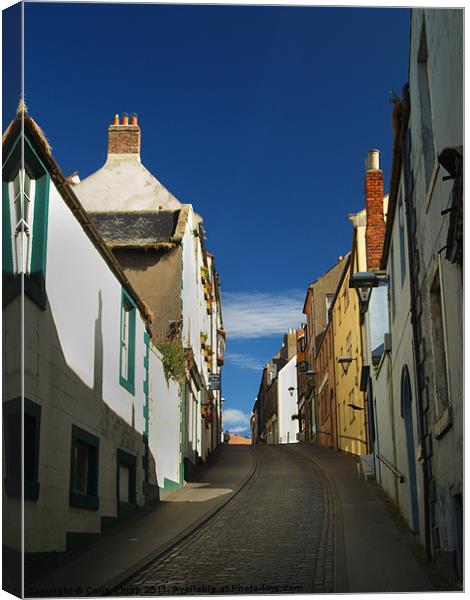 Cobbled street Canvas Print by Colin Chipp