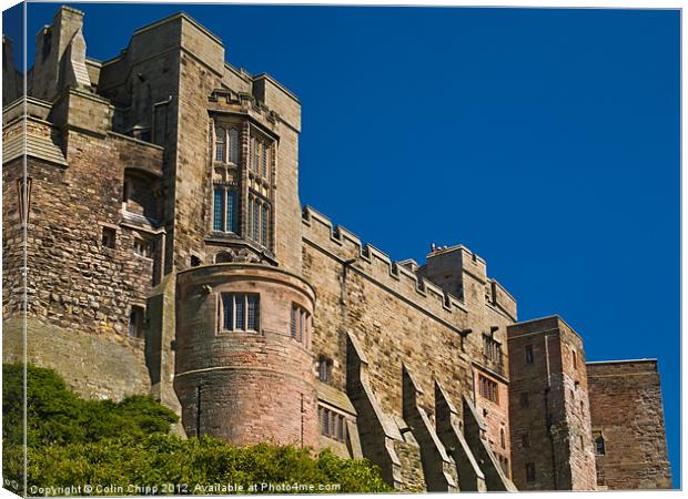 castle walls Canvas Print by Colin Chipp